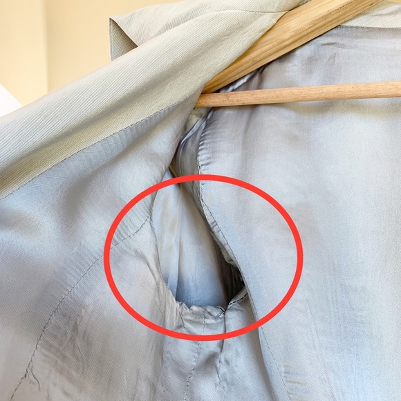 Vintage Armani Collezioni jacket silky linen button front size 42 EU size 6 US - Picture 11 of 13